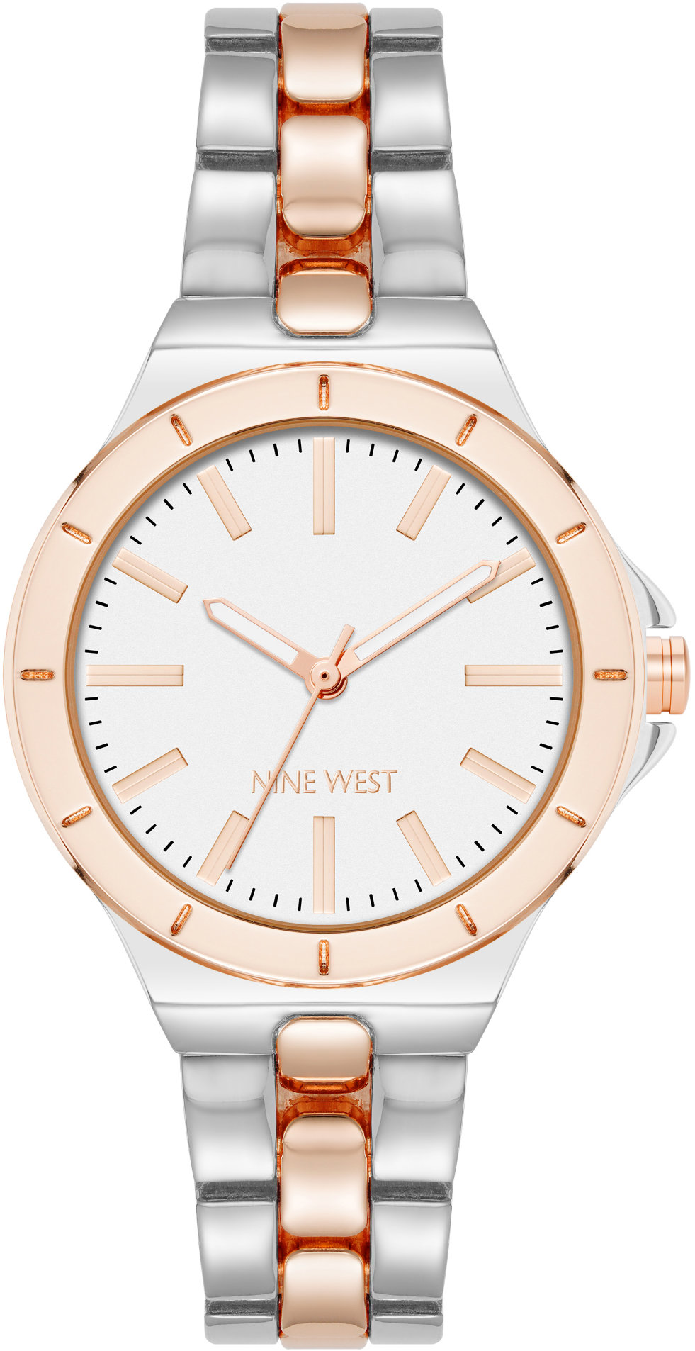 Nine West dámské hodinky kulaté NW/3325SVRT