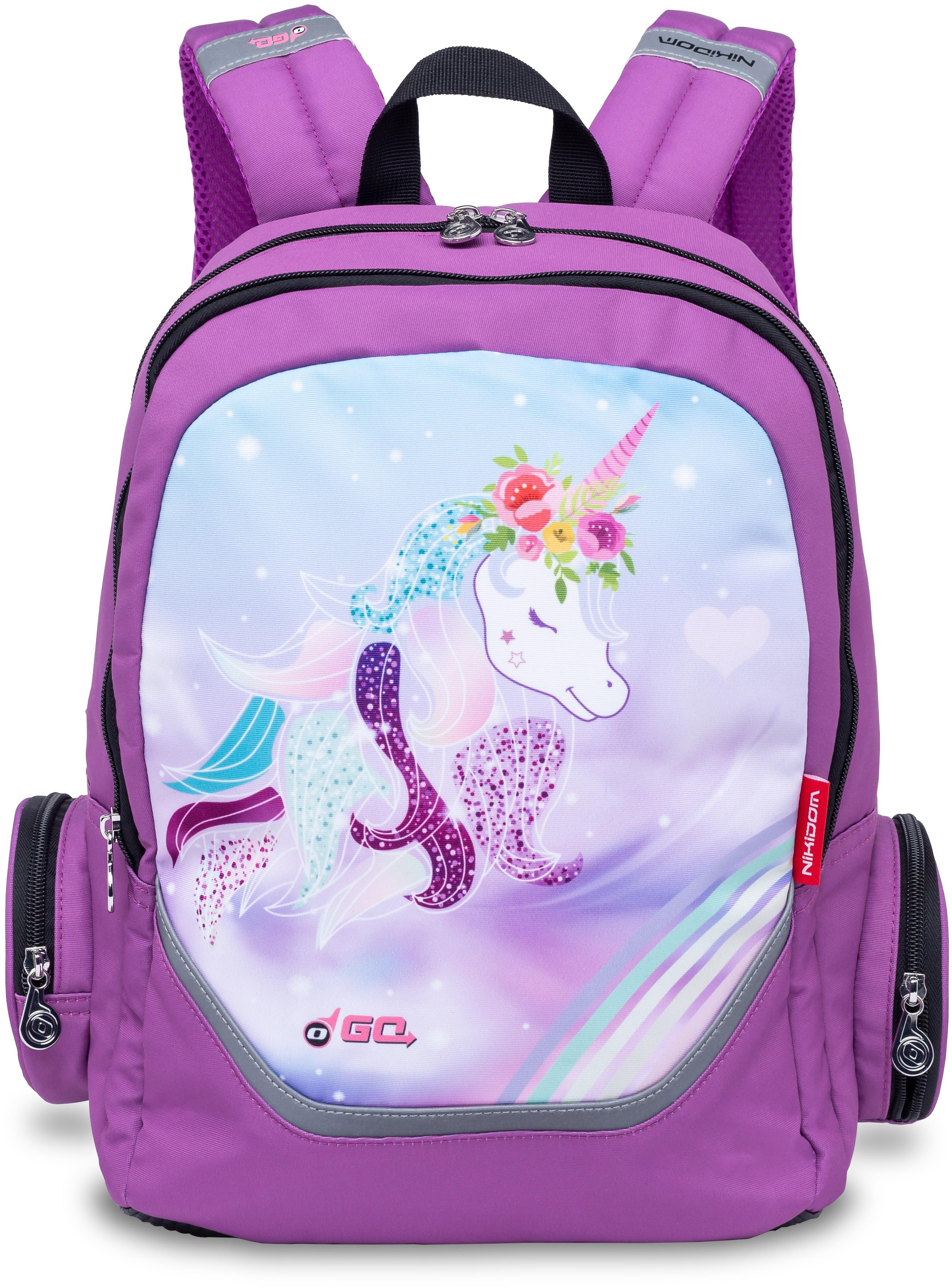 Batoh NIKIDOM Roller GO Unicorn s motivem jednorožce