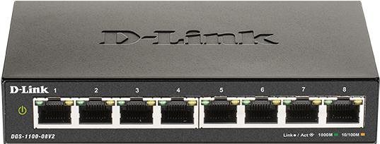 D-Link DGS-1100-08V2 switch s 8 porty