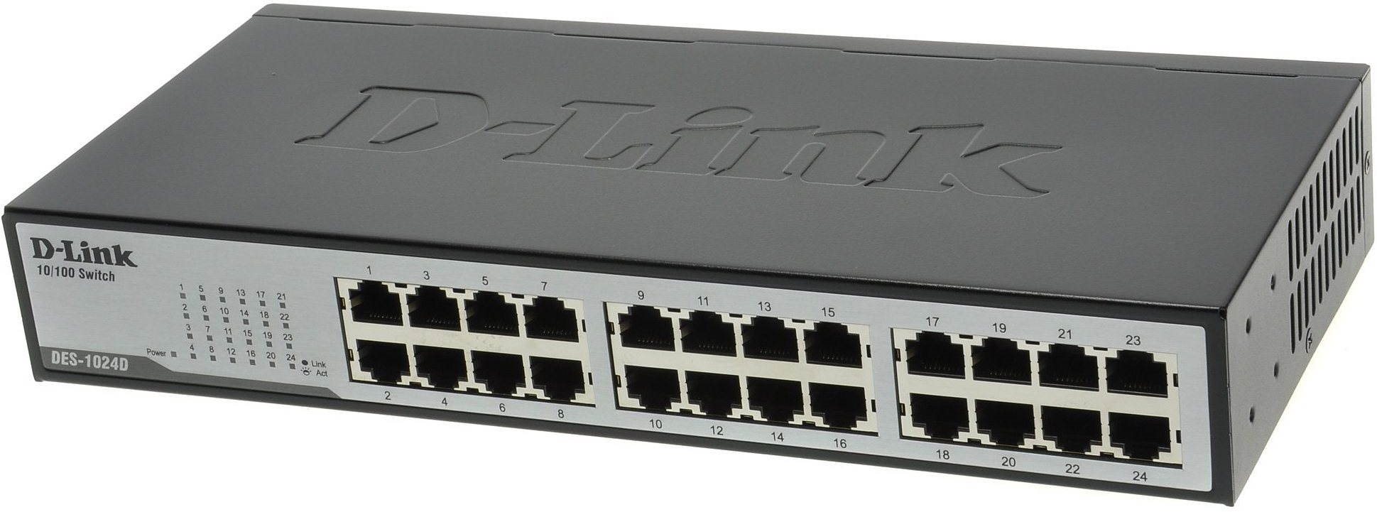 D-Link DES-1024D 24portový switch