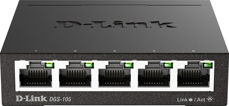 D-Link DGS-108/E - 8portový Gigabitový Switch