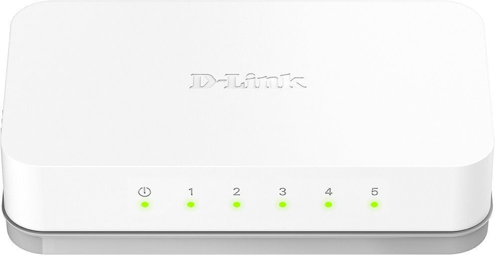 D-Link GO-SW-5E - Rychlý a spolehlivý switch pro domácí síť
