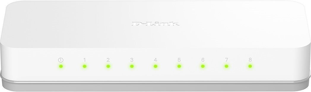 D-Link GO-SW-8E - 8portový switch pro domácí síť