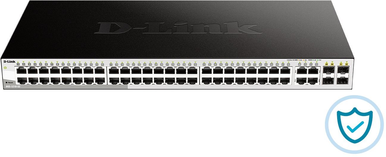 D-Link DGS-1210-52 Smart Managed Switch