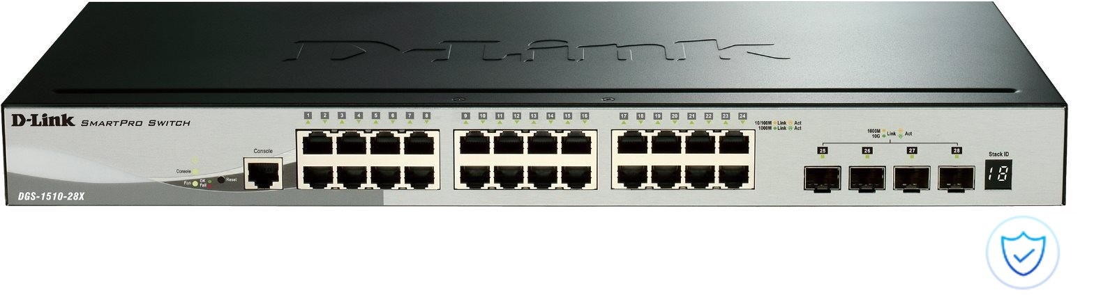D-Link DGS-1510-28X - robustní a spolehlivý switch