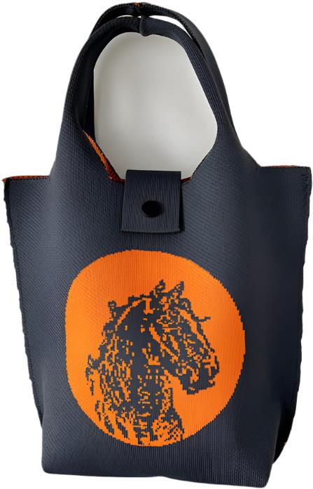 ANNAM Tote bag přes rameno koňská hlava 45 × 28 cm
