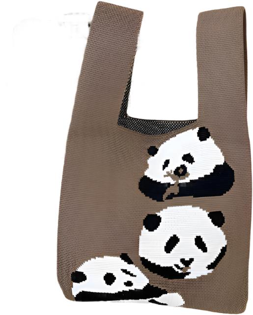 ANNAM 3 Pandy tote bag khaki 35 × 20 cm