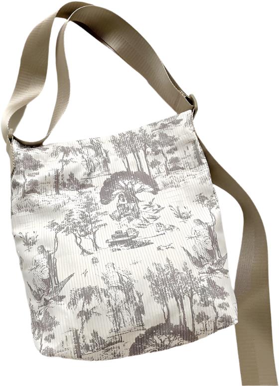 ANNAM Taška přes rameno khaki 30 × 34 cm