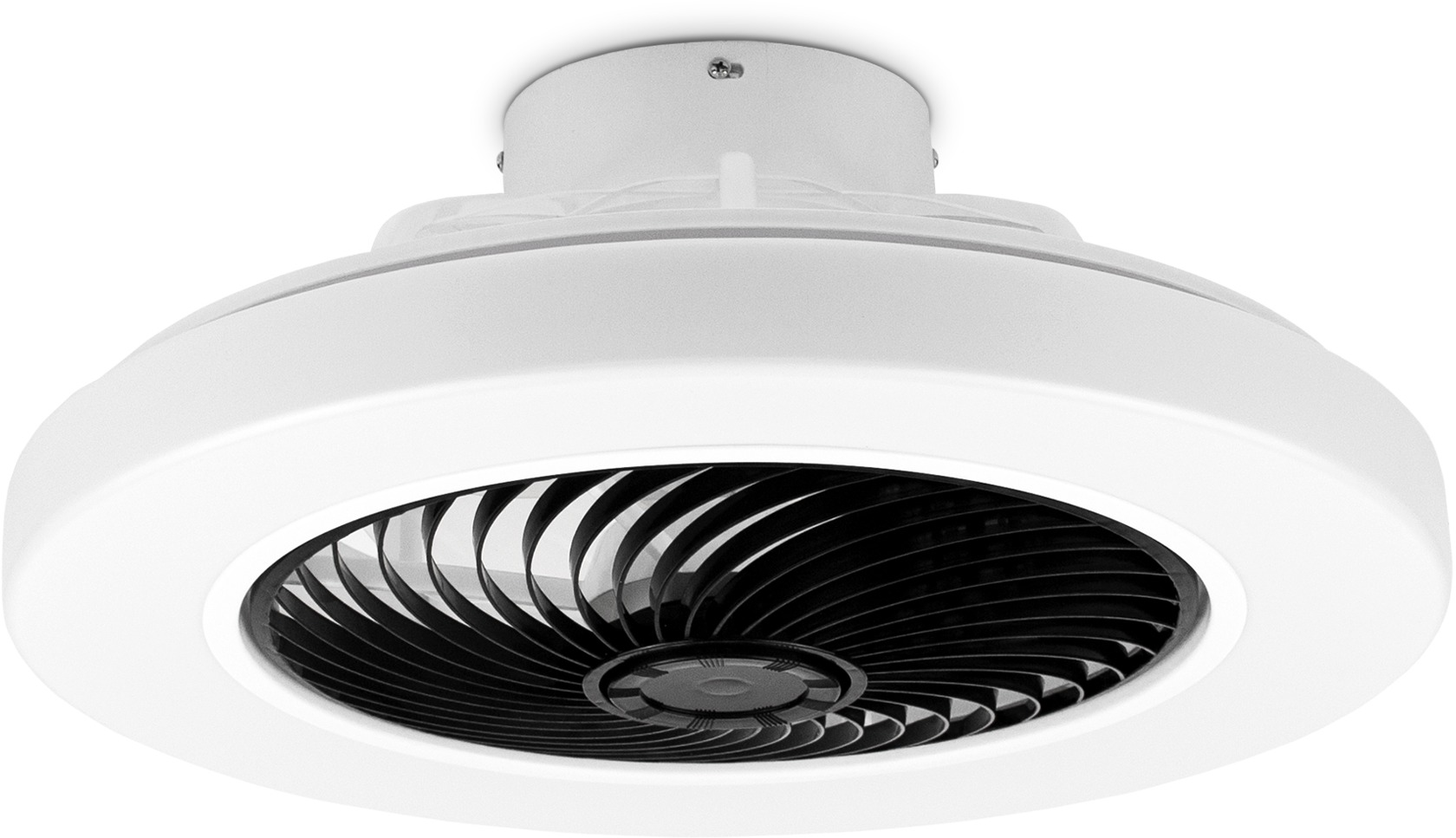 Noaton 12050B Triton, černá, stropní ventilátor se světlem