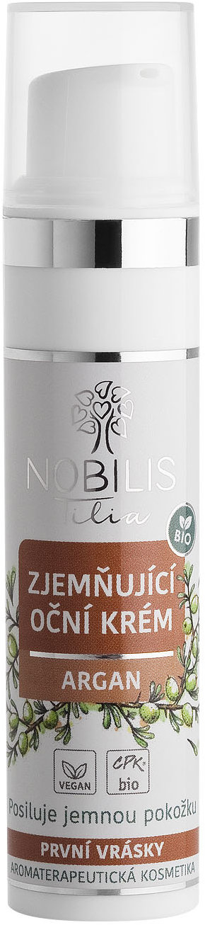 Nobilis Tilia Zjemňující oční krém Argan 15 ml