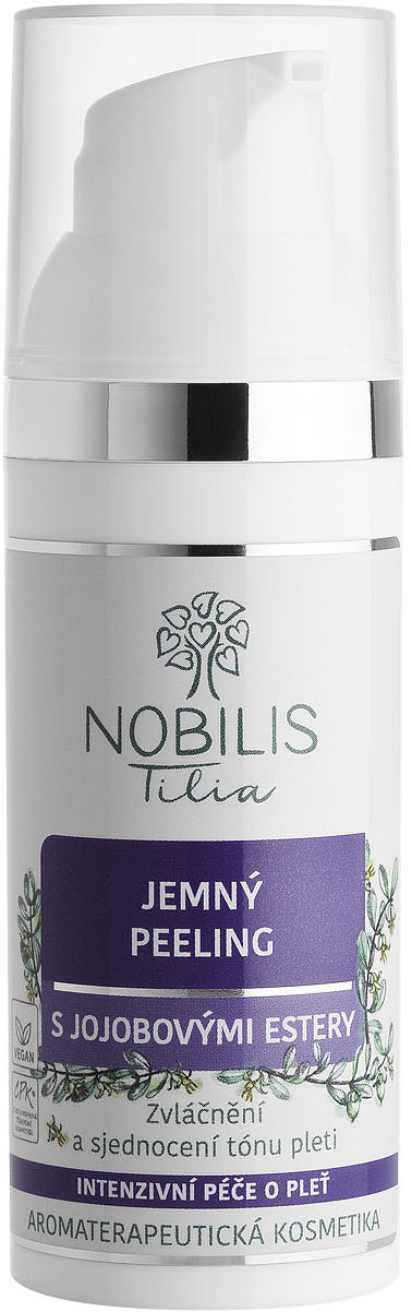 Nobilis Tilia Jemný peeling s jojobovými estery 50 ml