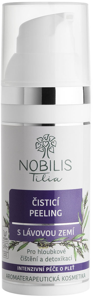 Nobilis Tilia Čisticí peeling s lávovou zemí 50 ml
