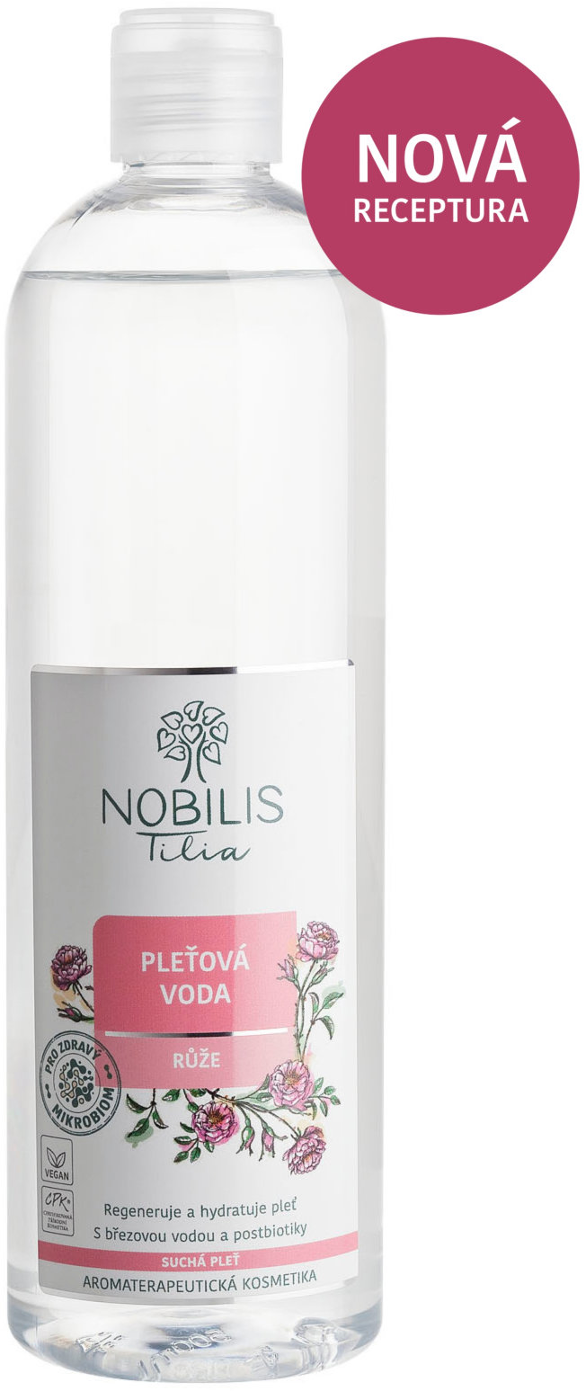 Nobilis Tilia Pleťová voda Růže 500 ml