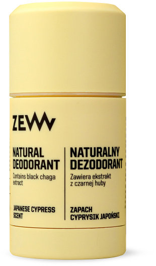 Zew for men Natural Japanese Cypress tuhý deodorant 80 g