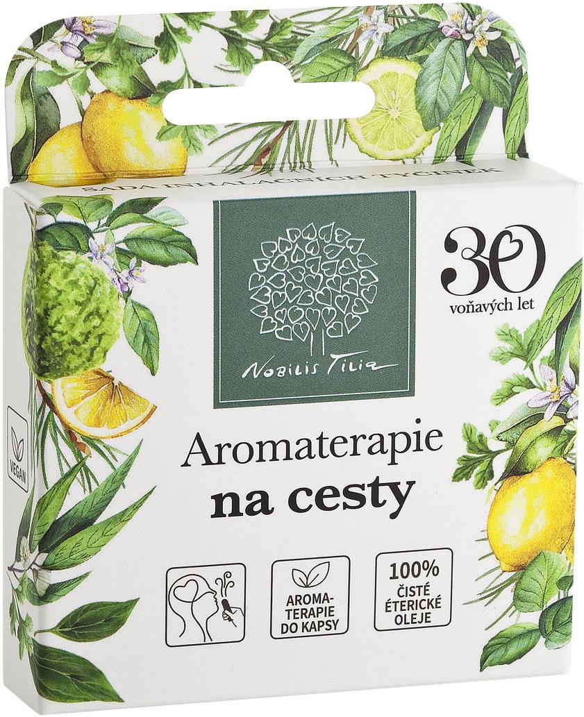 Nobilis Tilia Aromaterapie na cesty, sada inhalačních tyčinek New