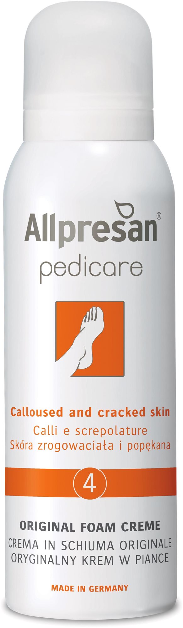 Allpresan PediCare Krémová pěna na zrohovatělou pokožku 125 ml