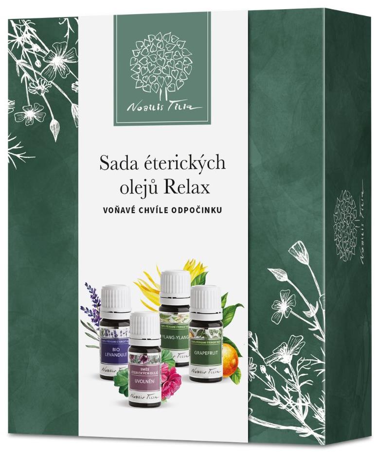 Nobilis Tilia Sada éterických olejů Relax