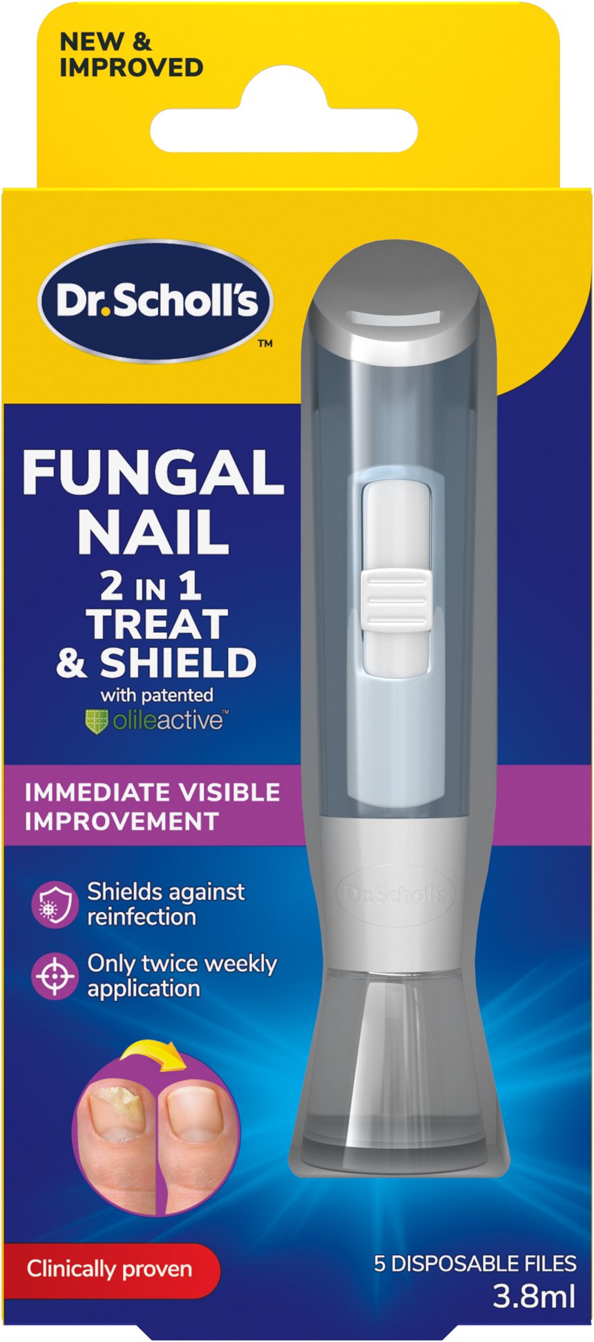 SCHOLL Fungal Nail Treatment 2in1 3,8 ml