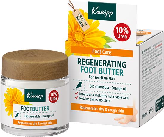 KNEIPP Máslo pro péči o chodidla ve skle 100 ml