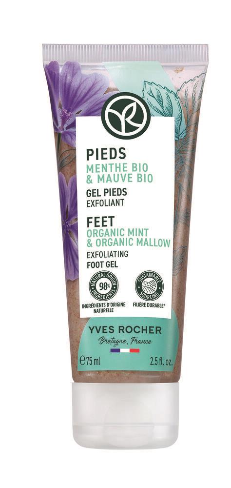 YVES ROCHER Peelingový gel na nohy 75 ml