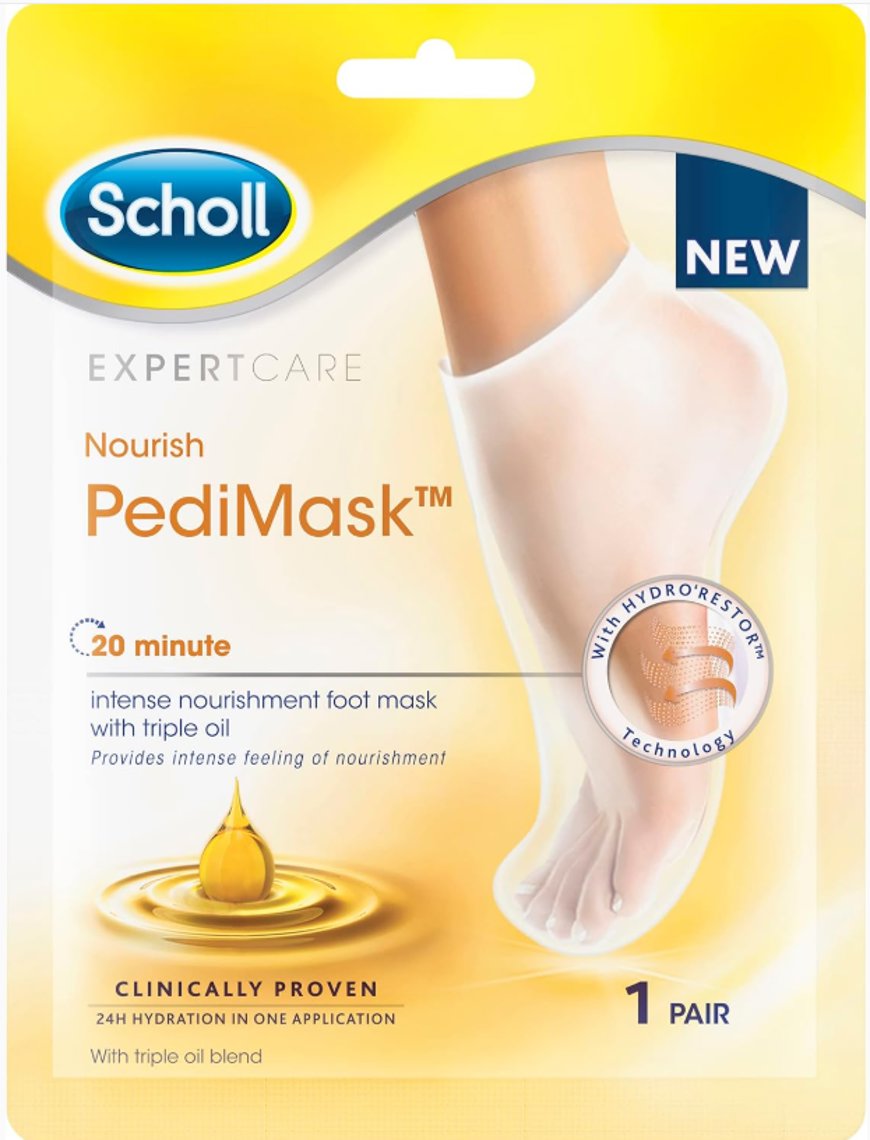 SCHOLL Expert Care Nourish PediMask™ Triple Oil 1 pár