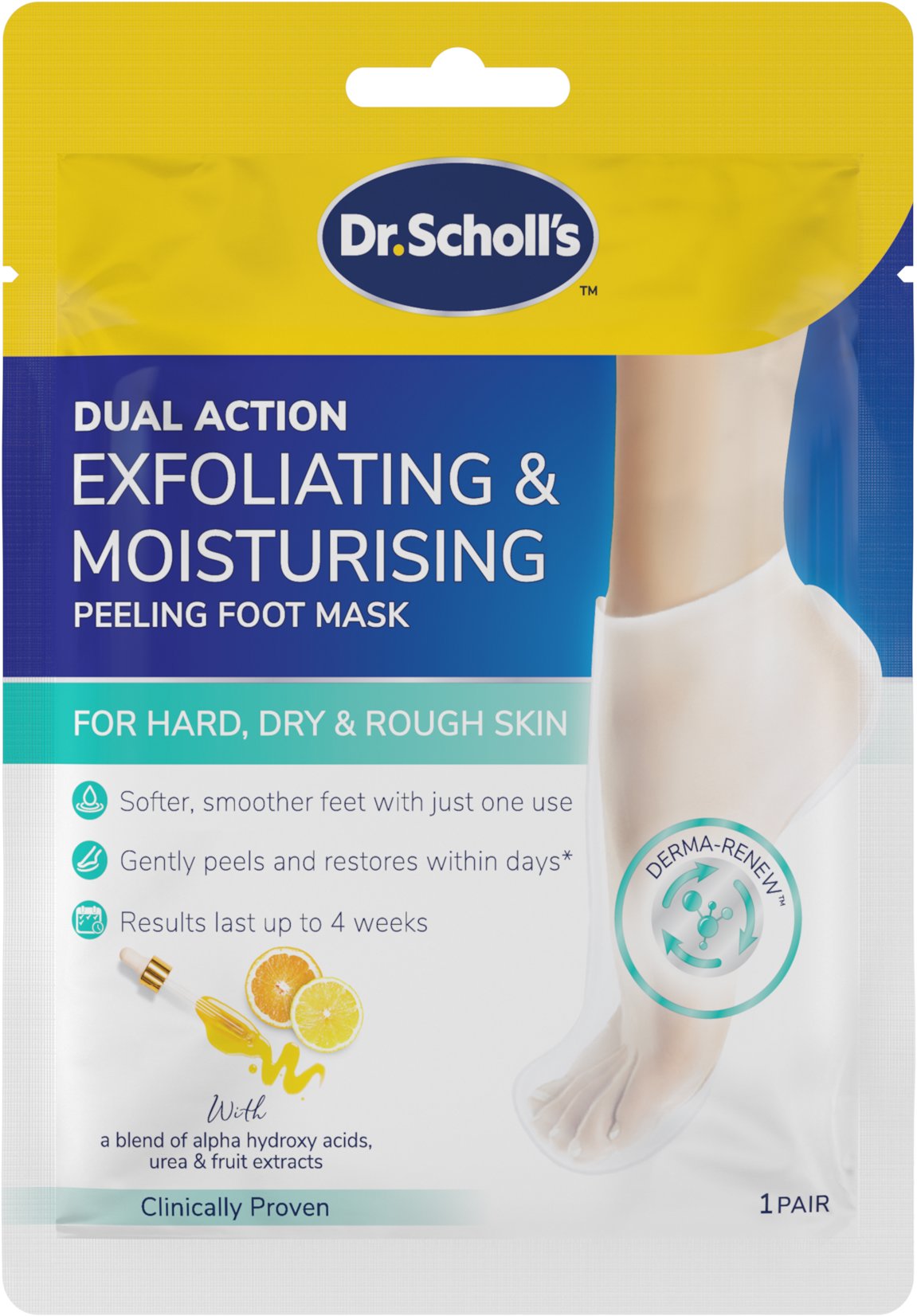 SCHOLL Ultra Exfoliating Foot Mask