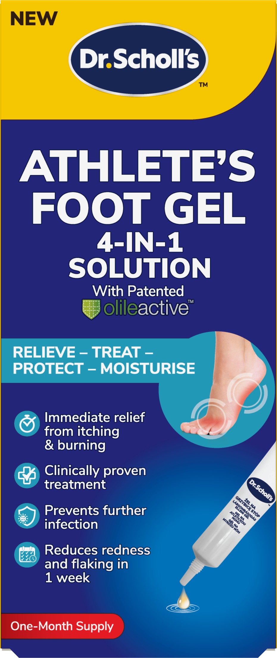 SCHOLL Athlete's Foot 4in1 Gel