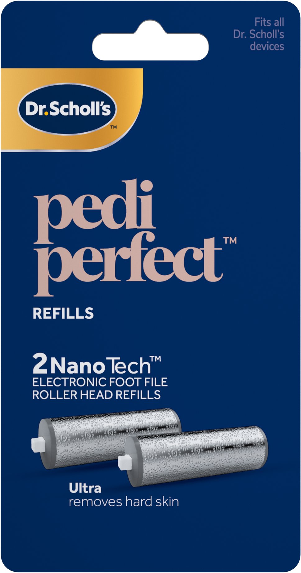 SCHOLL rotační hlavice s nanotechnologií 2 ks