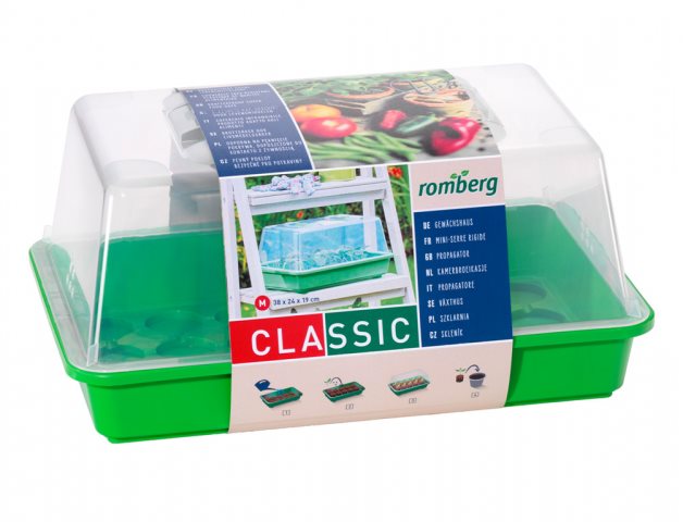 ROMBERG Minipařeniště s ventilací M, plast, 38 x 24 x 19 cm