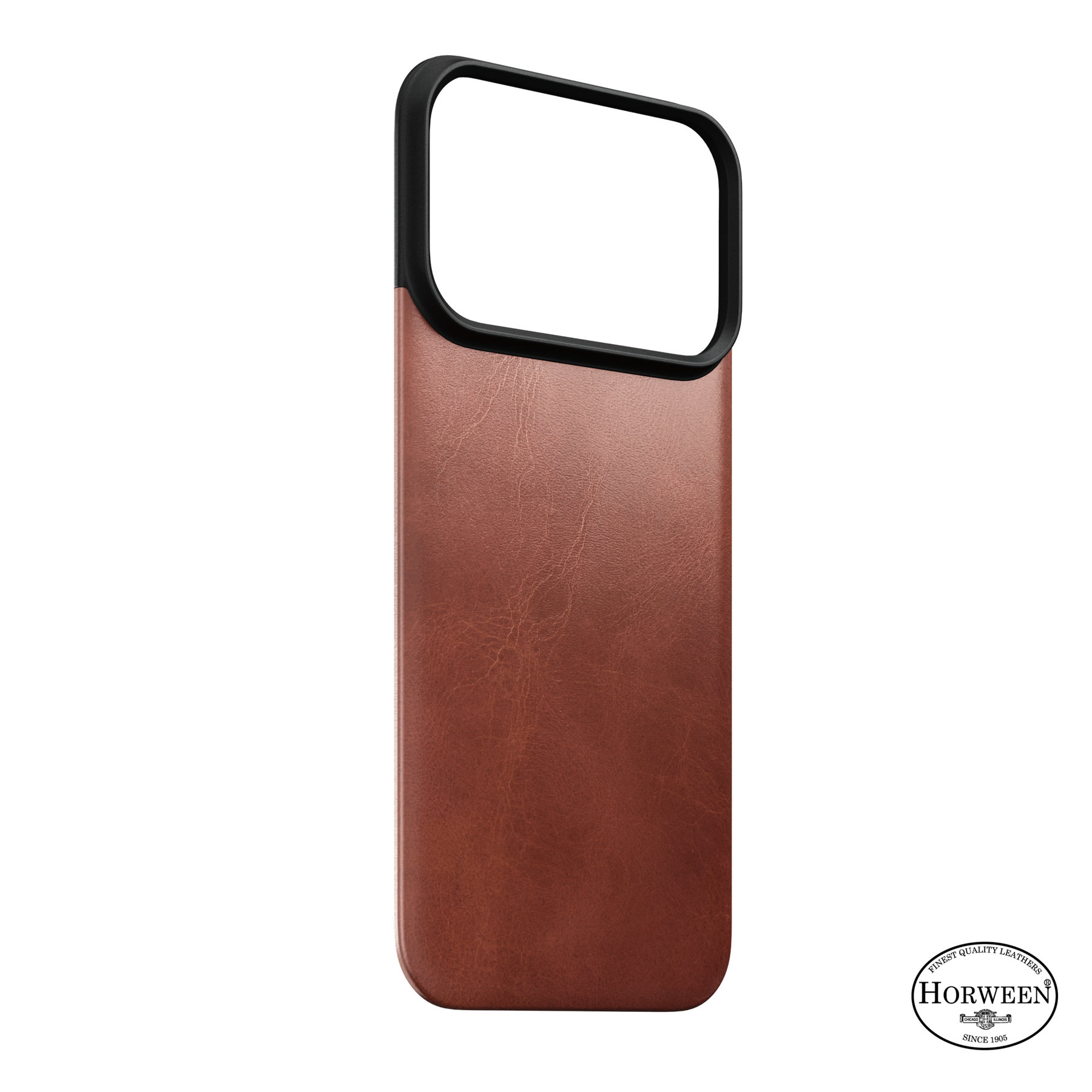 Nomad Magnetic Leather Back Olde Dublin (Horween) Magsafe iPhone 18 Pro/17 Pro