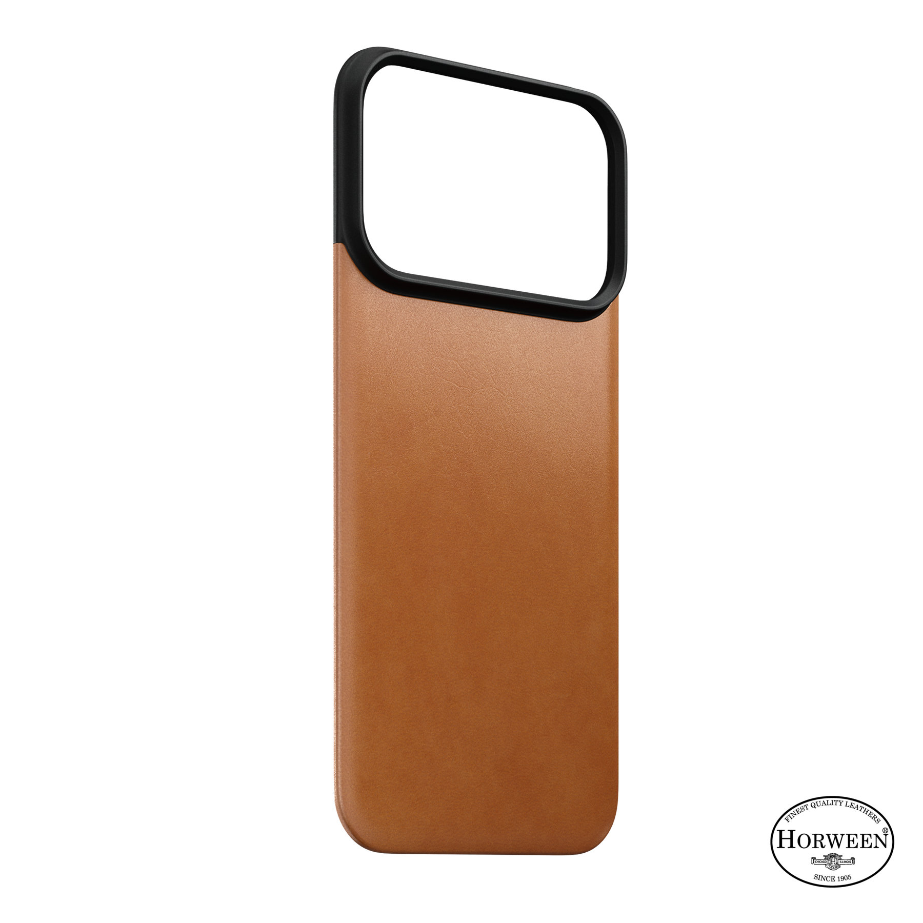 Nomad Magnetic Leather Back Saddle (Horween) Magsafe iPhone 18 Pro/17 Pro