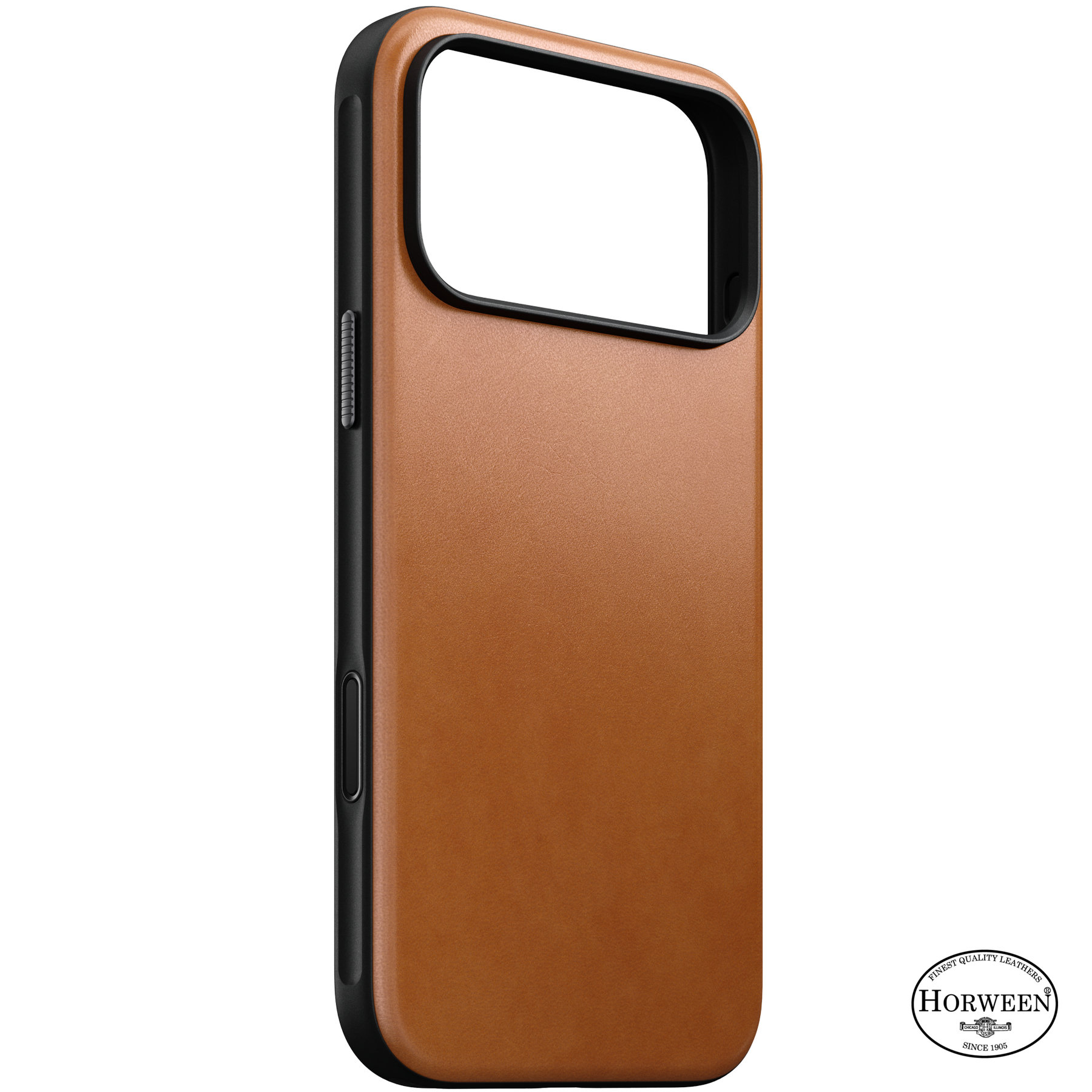 Nomad Modern Leather Case Saddle (Horween) iPhone 18 Pro Max/17 Pro Max
