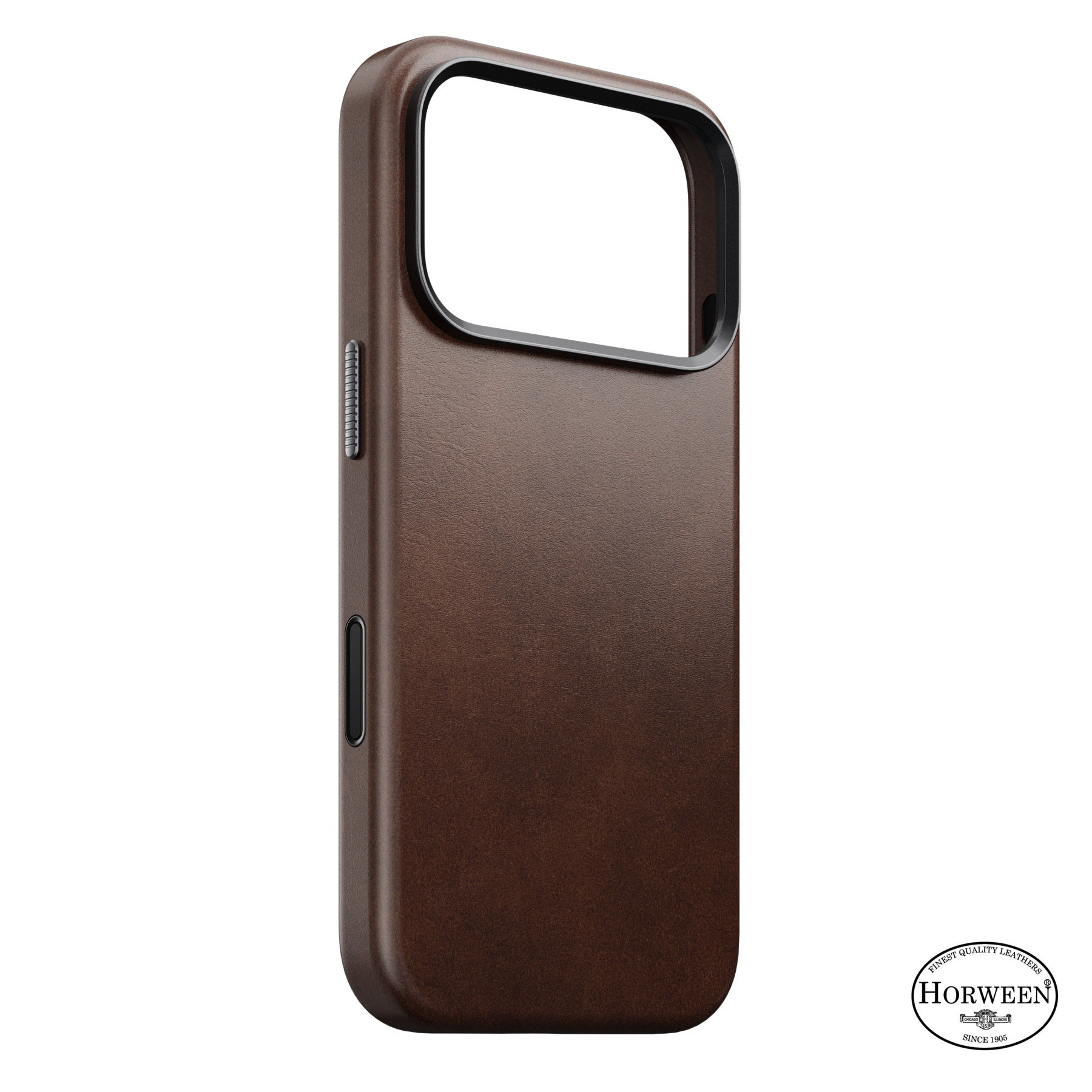 Nomad Traditional Leather Case Rustic Brown (Horween) iPhone 18 Pro/17 Pro