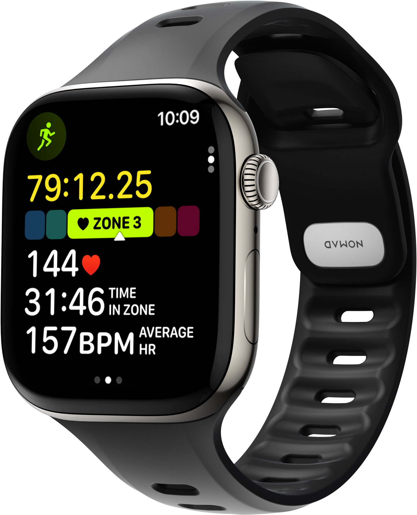 Nomad Tempo Band AW 45mm / 46mm Black