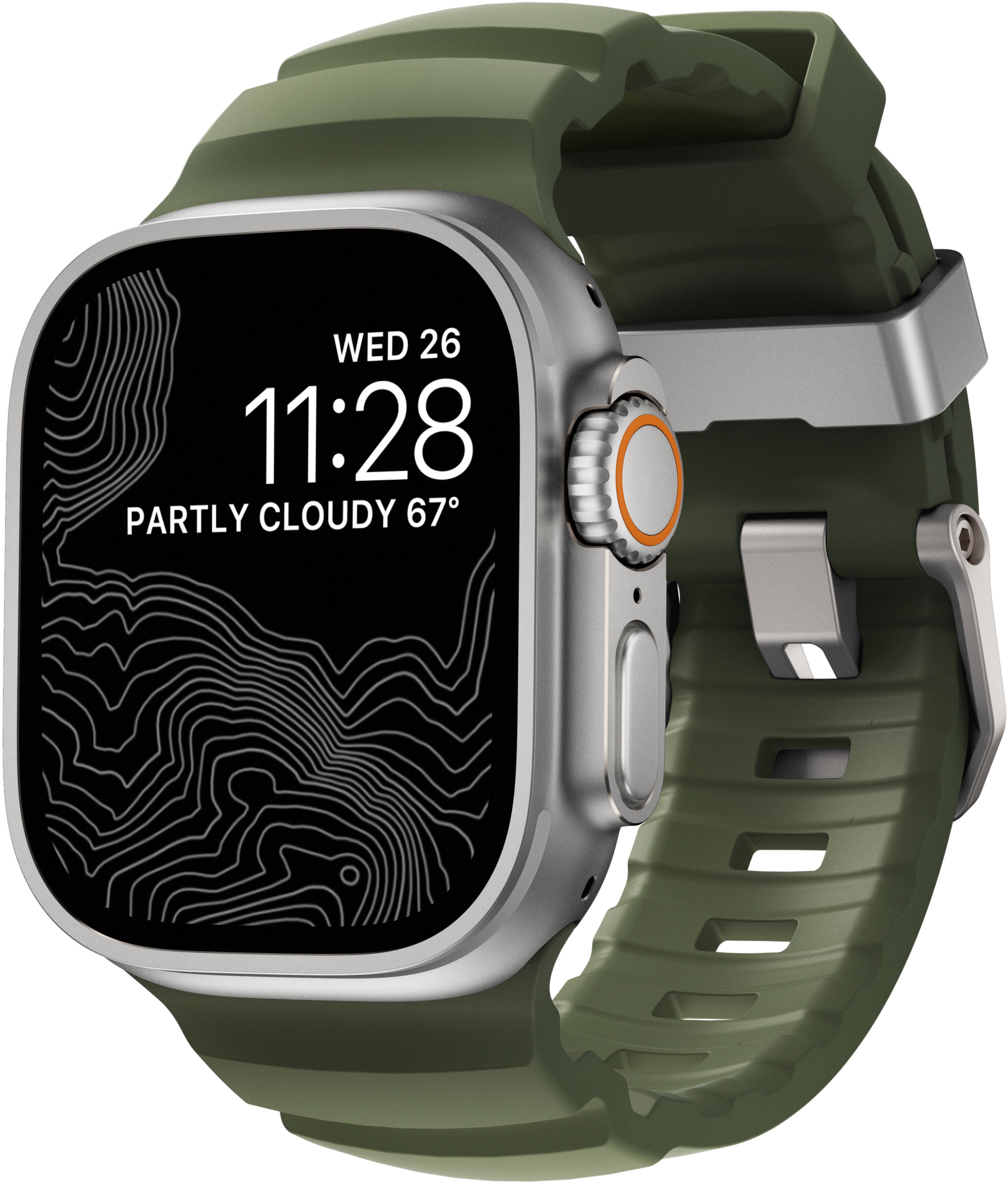 Nomad Rocky Point Band Natural/Forest AW 49/45/44/42mm