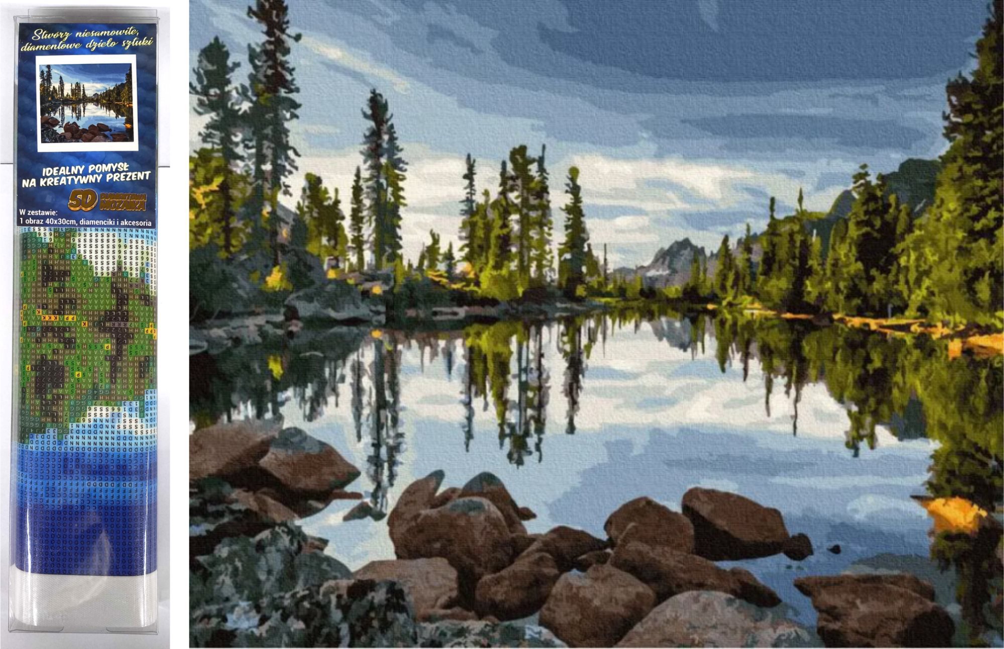 Norimpex Klidné jezero 30 × 40 cm
