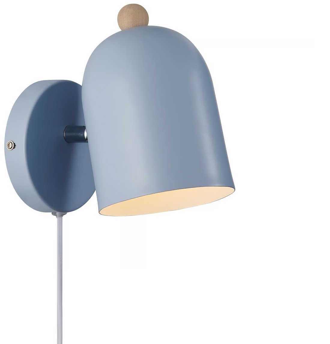 NORDLUX Gaston nástěnná lampička, 115 × 195, E27, modrá