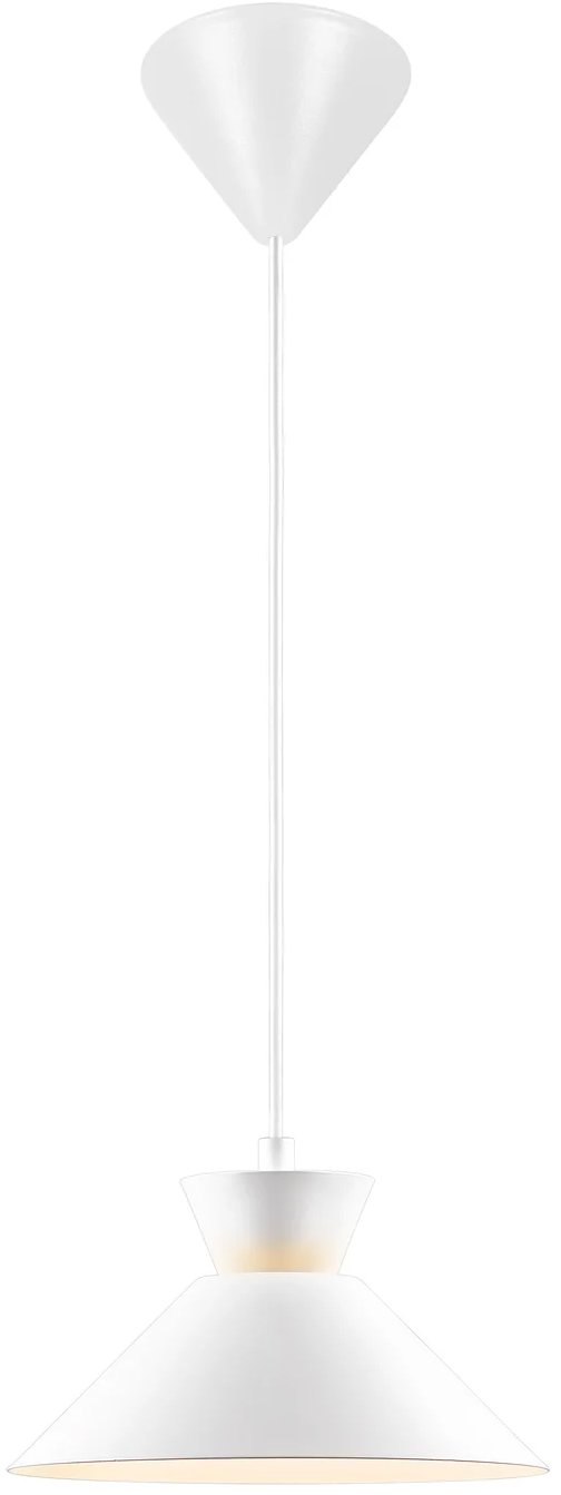 NORDLUX Závěsný lustr Dial, LED, bílý