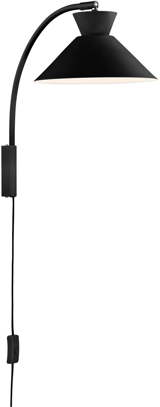 NORDLUX Nastavitelná lampa Dial v černé barvě
