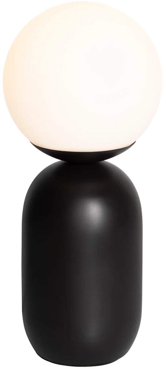 Černá lampa NORDLUX Notti s moderním designem