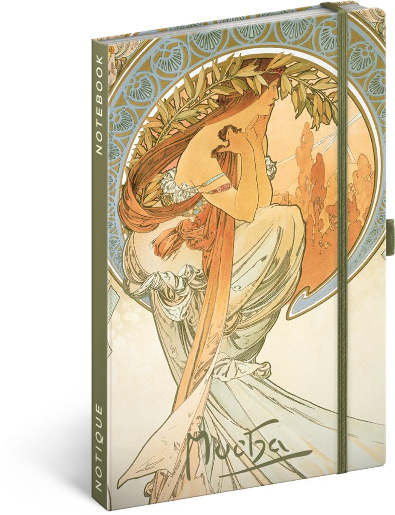 NOTIQUE Notes Alfons Mucha – Poezie