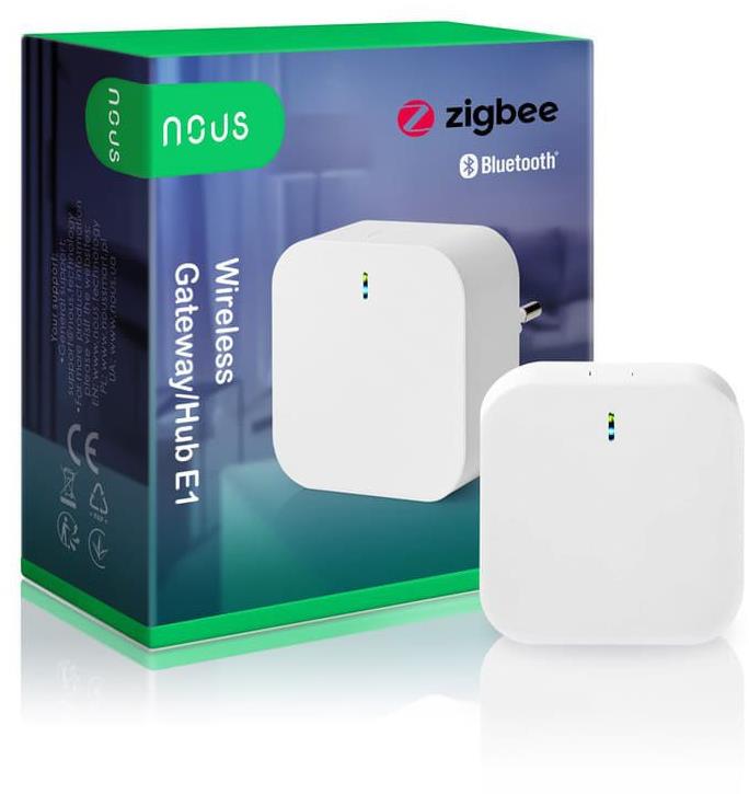 Nous E1 Zigbee Smart centrála s Bluetooth