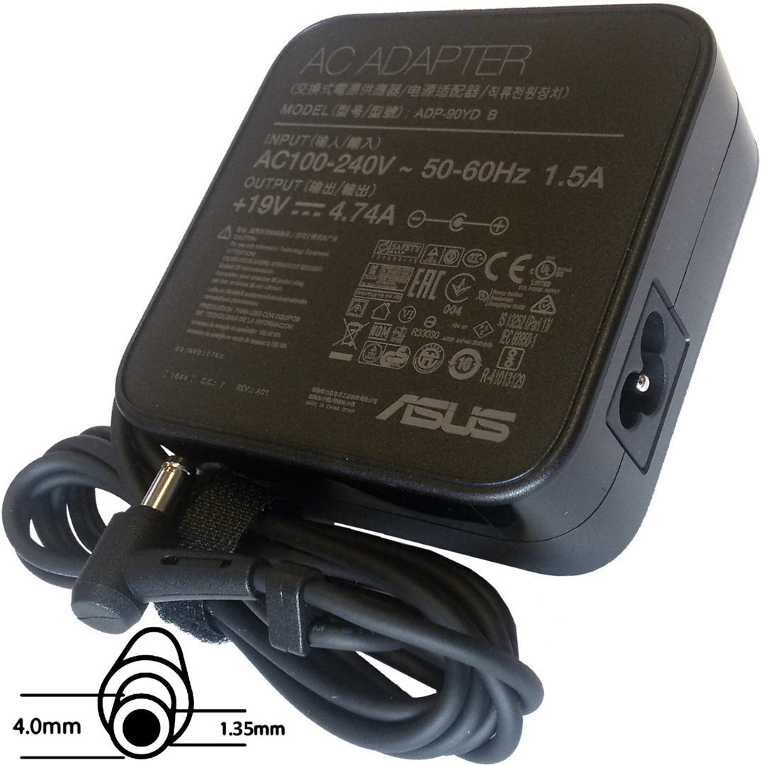 ASUS 90W orig. 19V, 3P (4PHI) (konektor 4,00/1,35 mm)