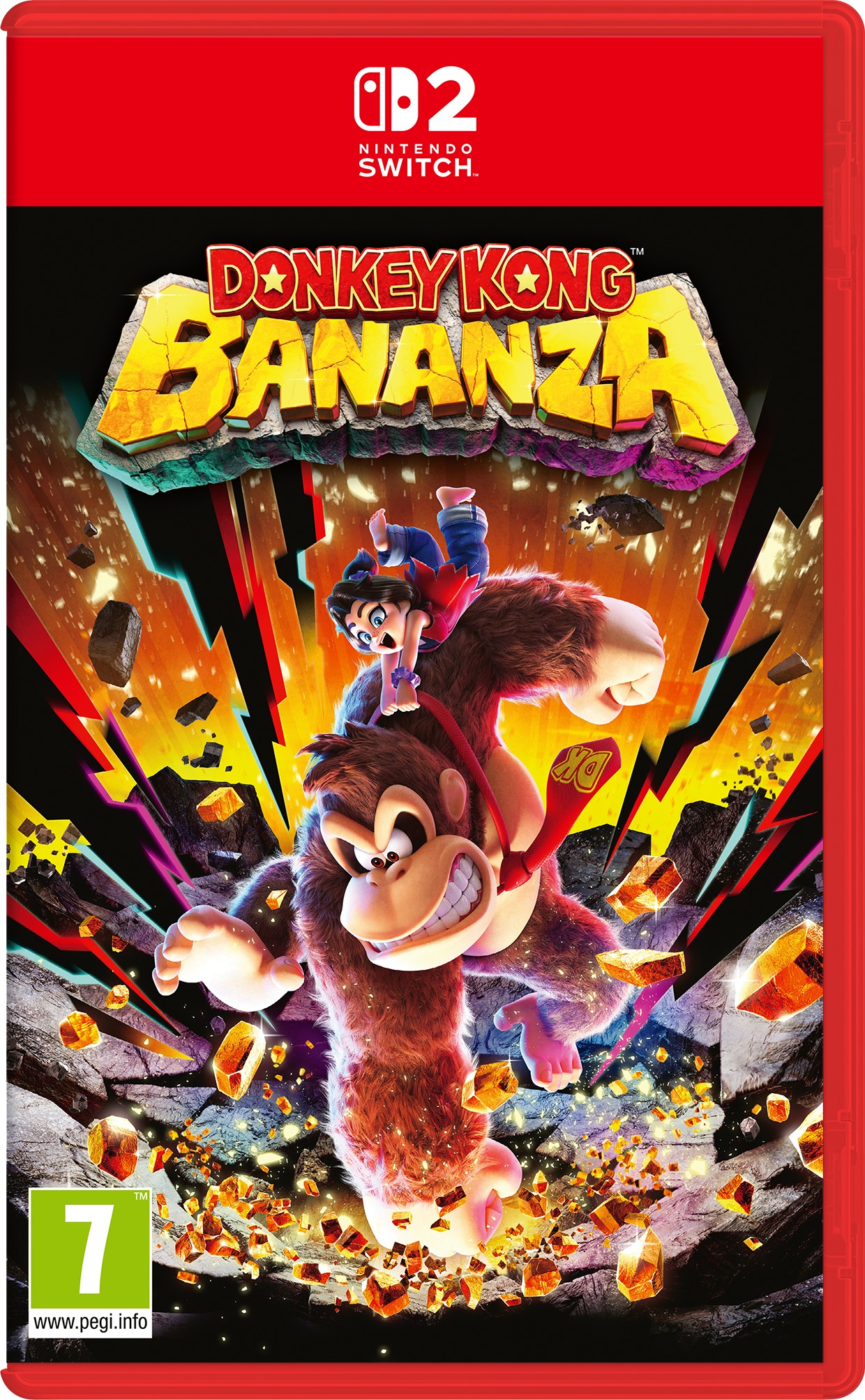 Donkey Kong Bananza pro Nintendo Switch 2 - herní obal