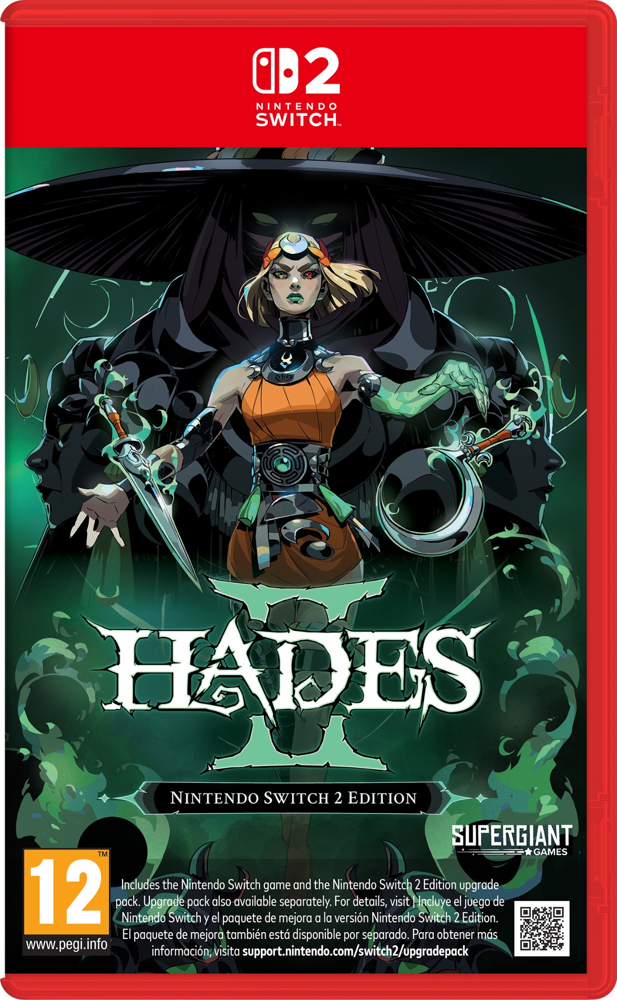 Hades II pro Nintendo Switch 2 - herní obal