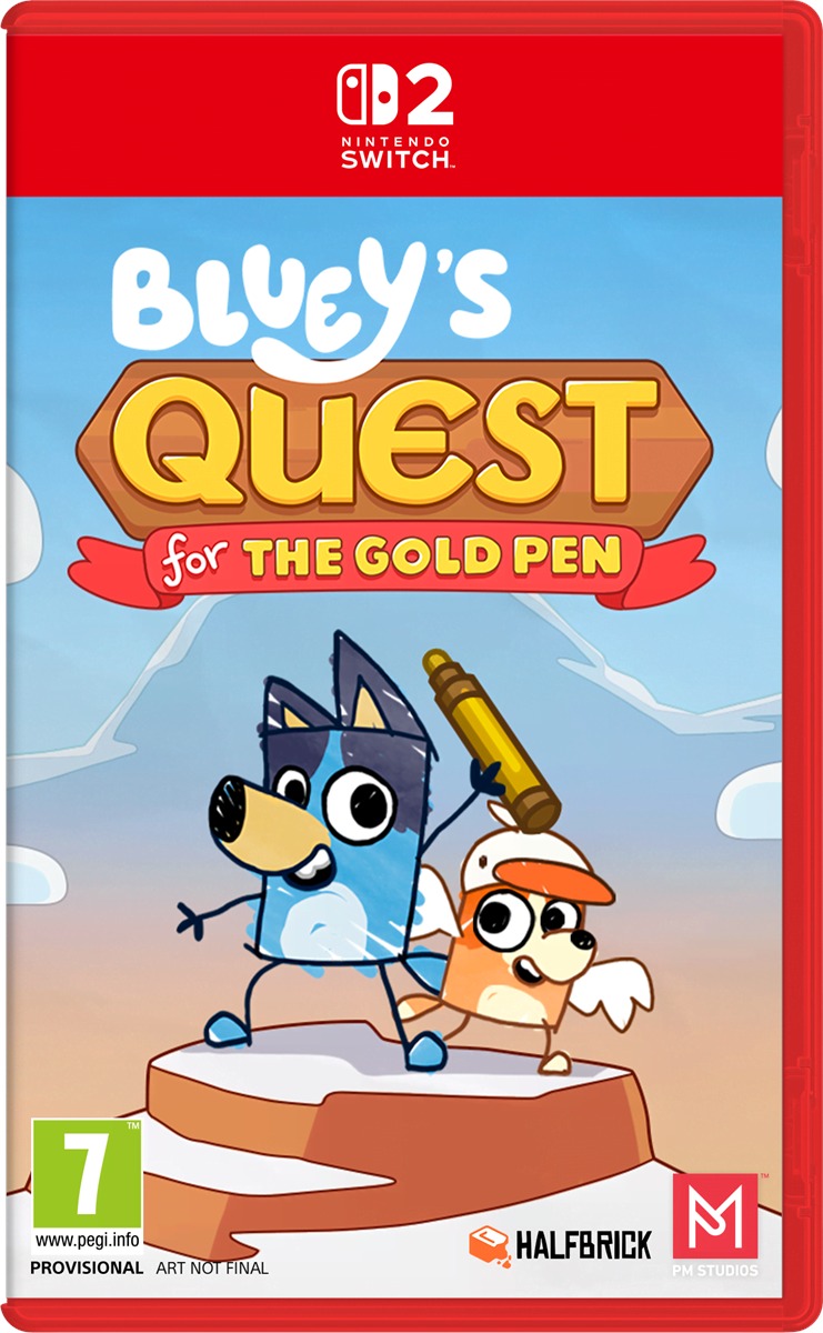 Blueys Quest for the Gold Pen pro Nintendo Switch 2