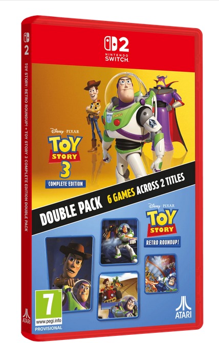 Toy Story: Retro Roundup! + Toy Story 3: Complete Edition Double Pack - Nintendo Switch 2