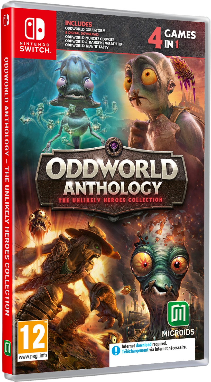 Oddworld Anthology: The Unlikely Heroes Collection - Nintendo Switch