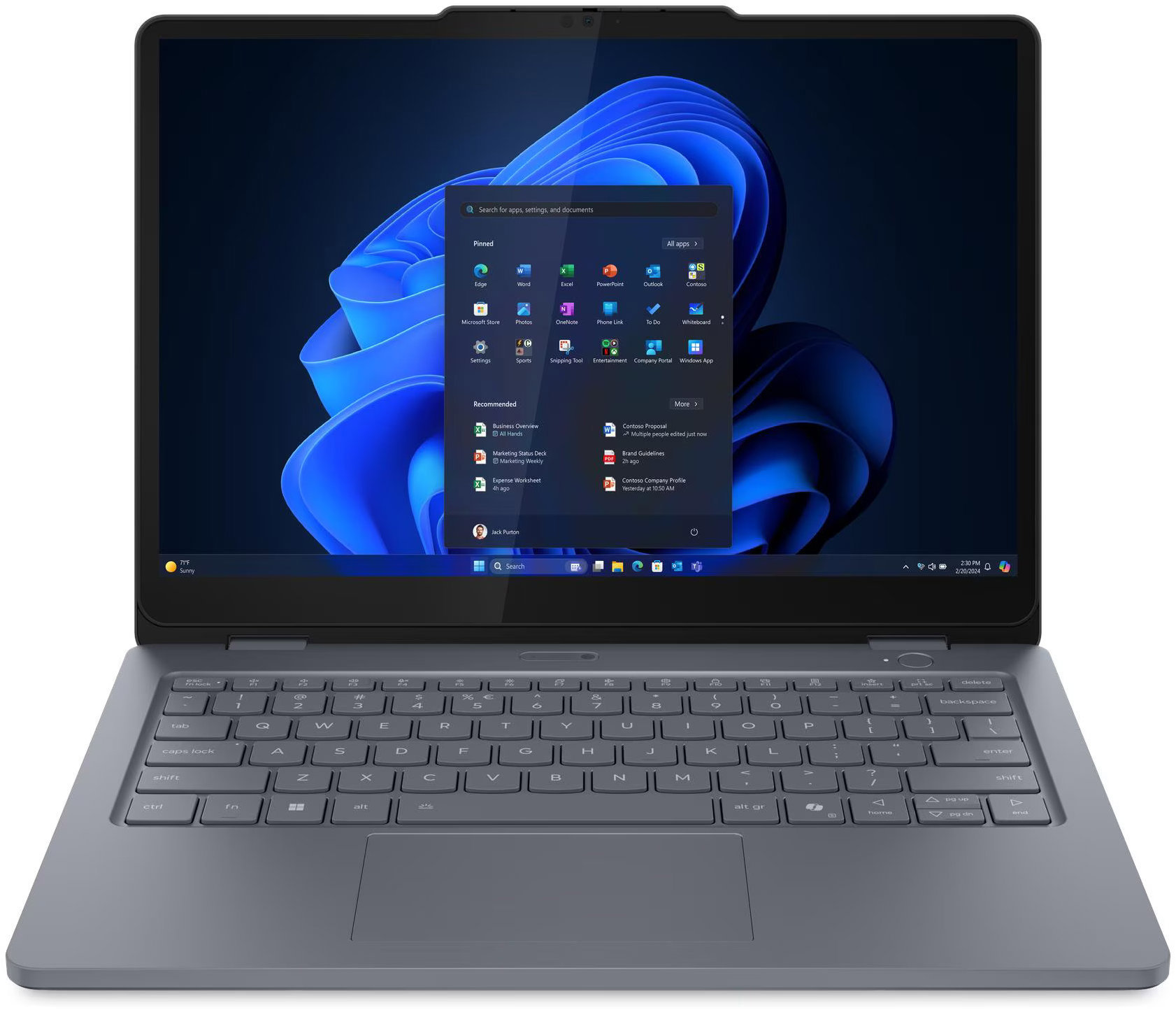 Lenovo 13w 2-in-1 Gen 3 Luna Grey + aktivní stylus Lenovo