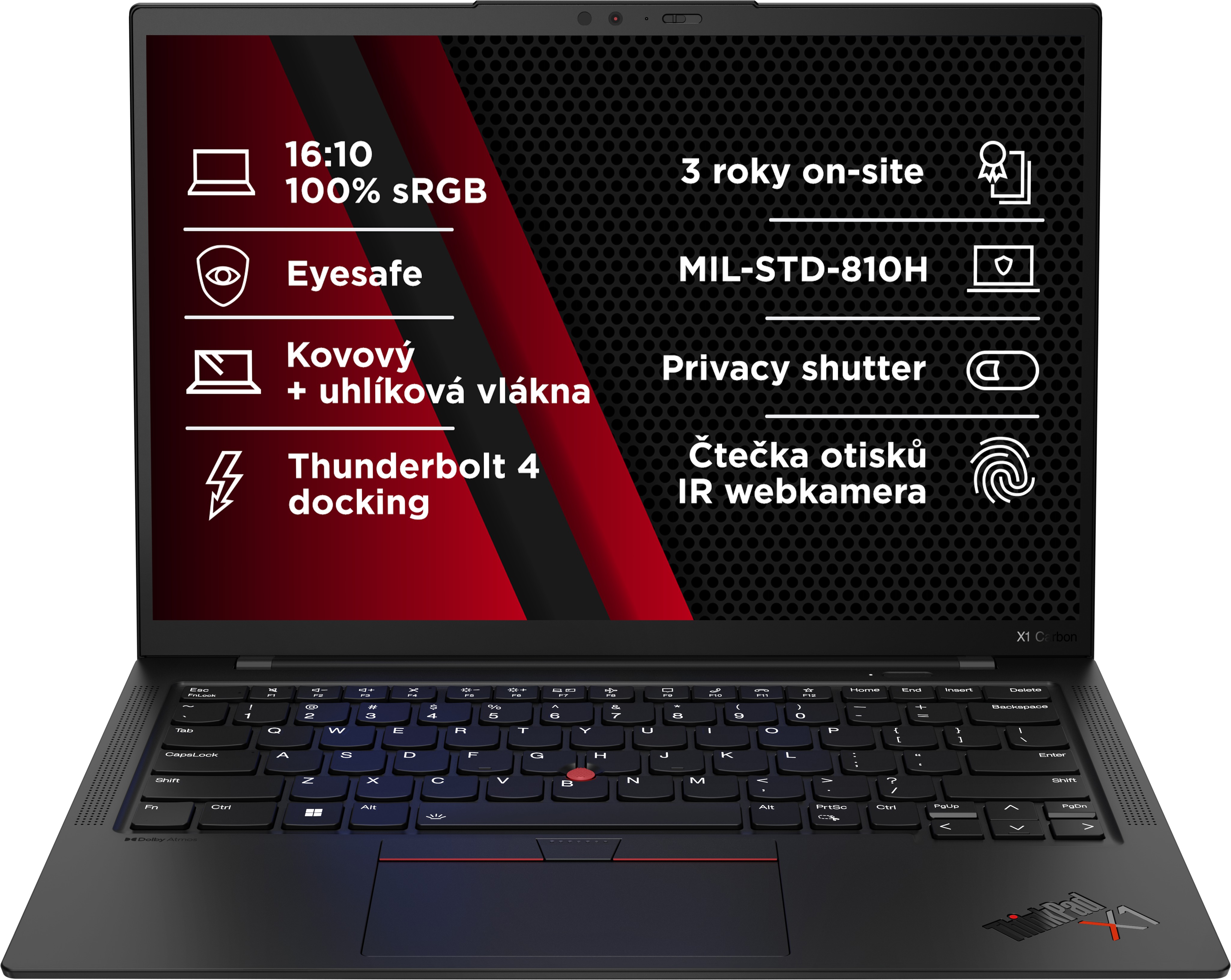 Lenovo ThinkPad X1 Carbon Gen 11 Deep Black touch